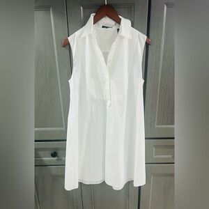 NWOT Theory Sleeveless Collared Aline dress
